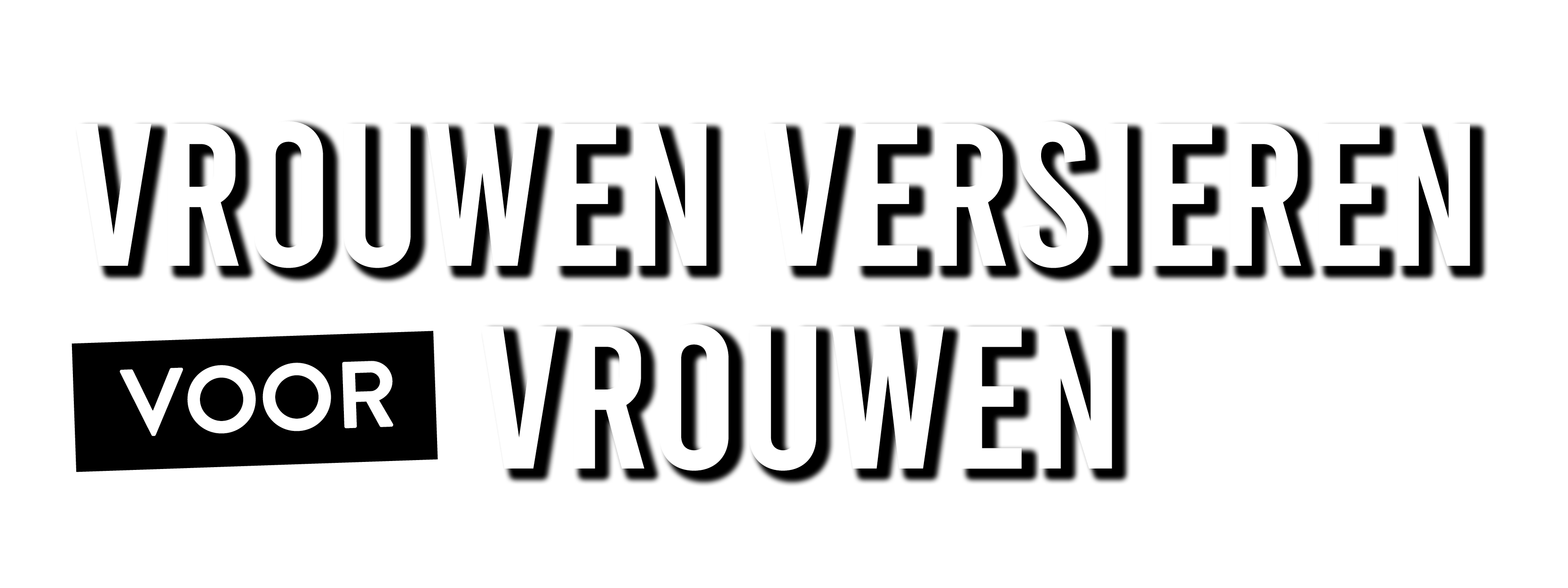 Vrouwen versieren voor vrouwen logo